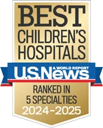 Ranked by U.S. News & World Report Among the Best Children's Hospitals.
