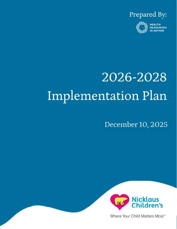 CHNA Implementation Plan Cover