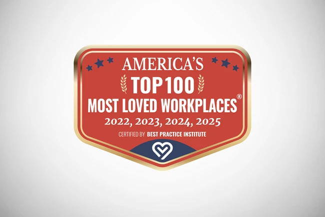 America's Top 100 Most Loved Workplaces