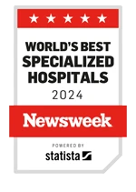 Recognized by Newsweek as a world's best specialized hospital.