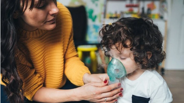 Cystic Fibrosis Patient receiving treatment
