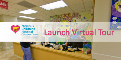 Launch outpatient centers virtual tour.