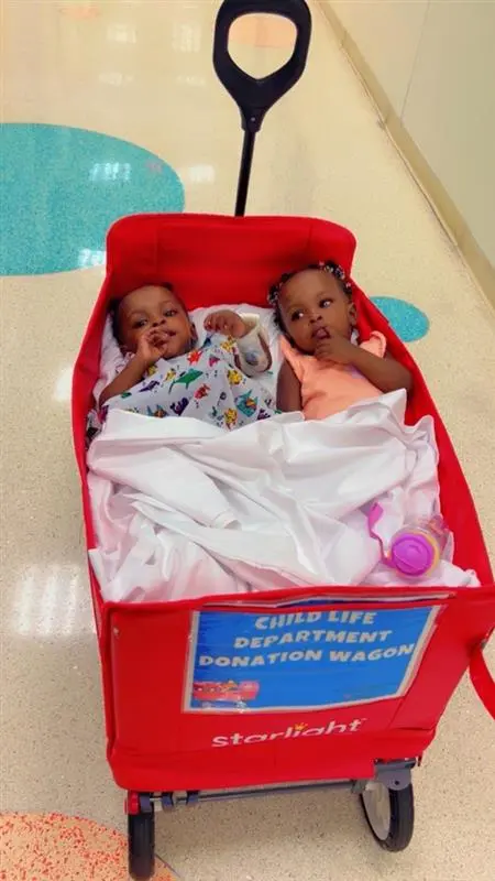 Bria Miracle and sister Bria Miracle and sister